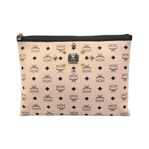 MCM Loveless Clutch Bag Visetos